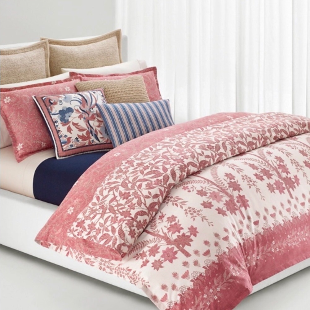 5 Pc Set Lauren Ralph Lauren Isla Duvet Cover Isla Euro Shams
